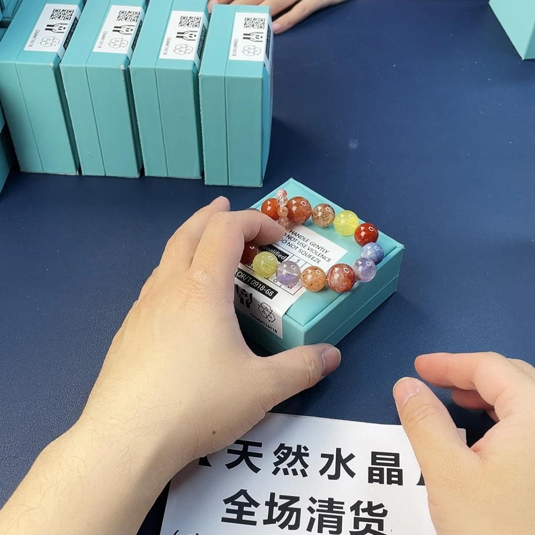 水晶银S925镶嵌手链