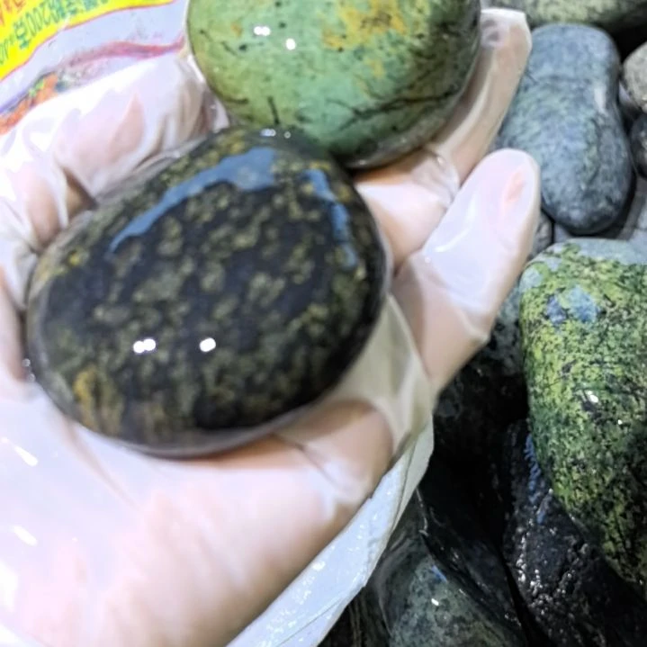 绿***山有机玻璃藏玉药王石原石