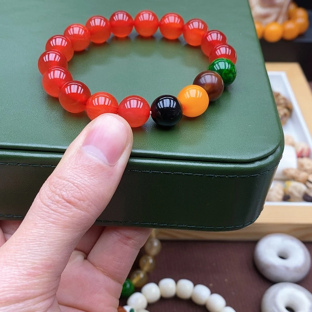 驼骨手串/手链12mm鱼惊石骨122