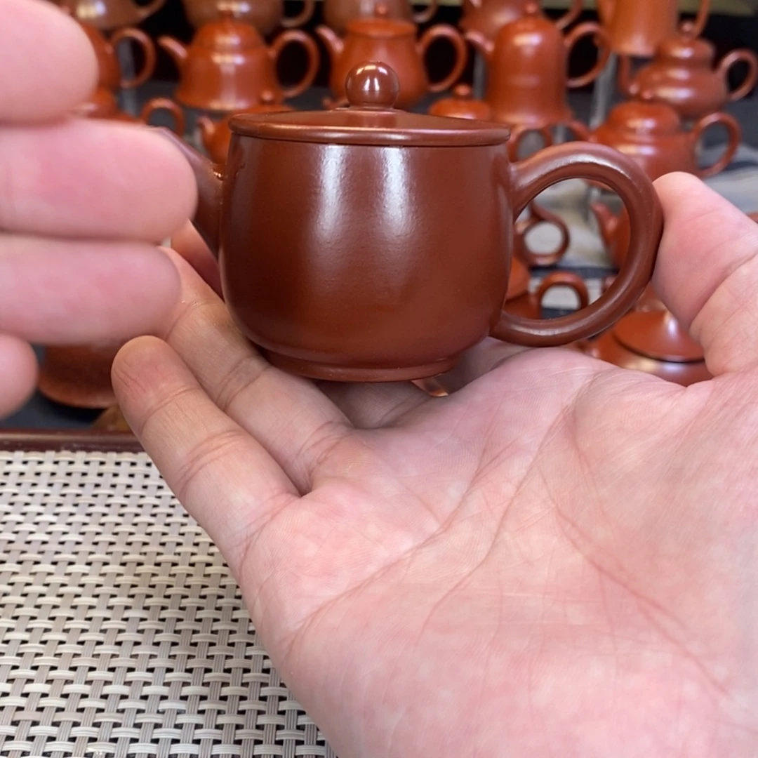 茶壶紫砂潮州手拉壶，全手工