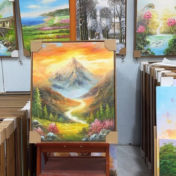 油画5060油画作品展作品展作品集展
