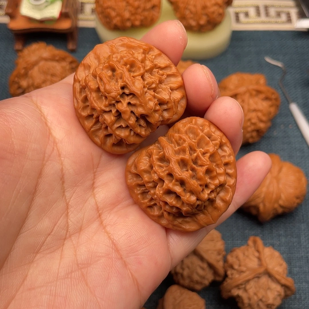 把件文玩核桃38全品秦闷精品