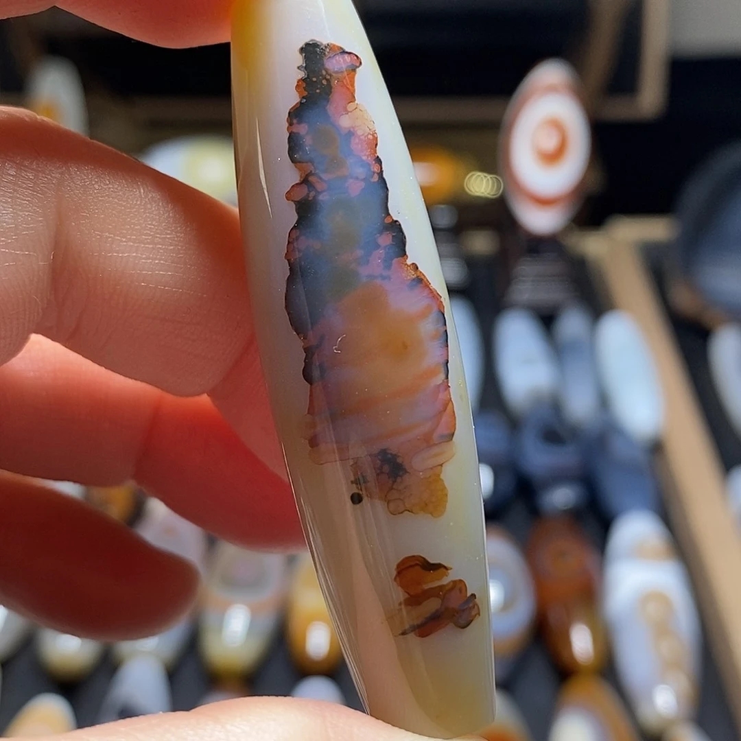 玛瑙/玉髓吊坠(不含链)未镶嵌一****亮