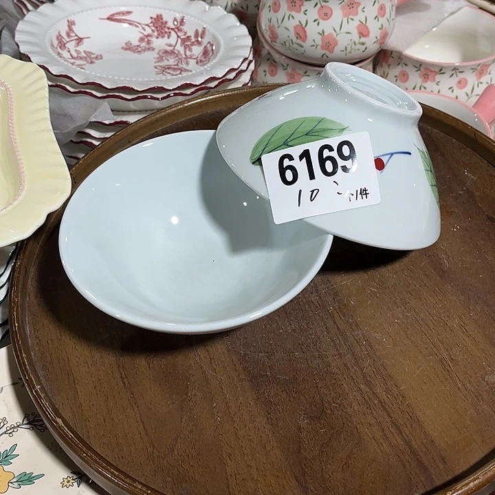 瓷微瑕外贸餐具6169