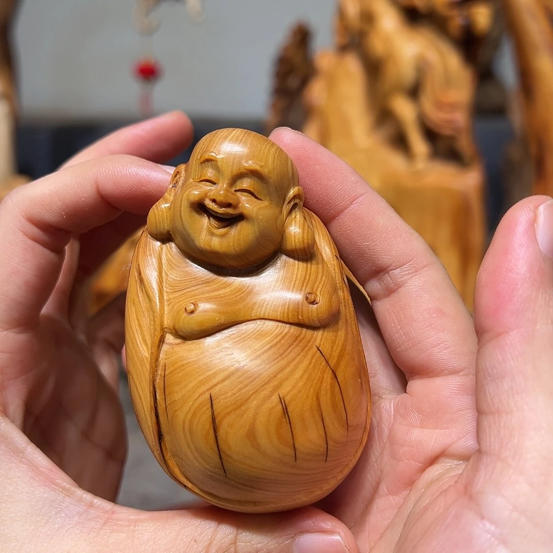 柏木（崖柏）崖柏木手把件摆件