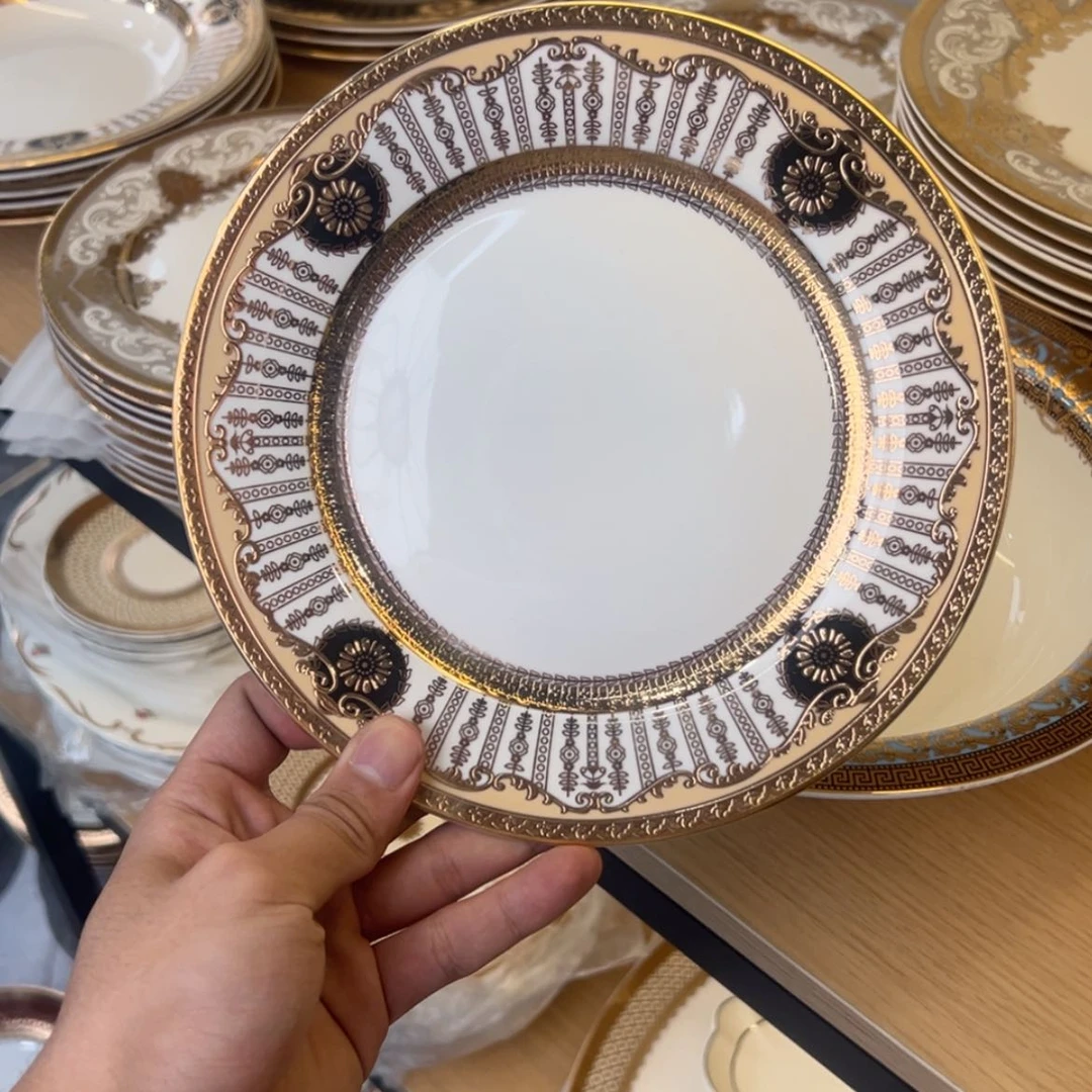 【闪购商品】瓷片8寸平盘两个一单福利价