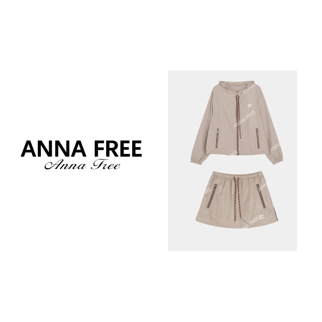 ANNA FREE【星季】夏季休闲个性简约时尚休闲套装ZCC24288