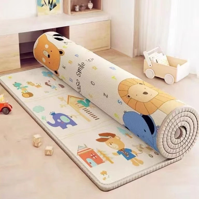 宝宝爬行垫卧室加厚爬爬垫整张家用防水防潮泡沫地垫儿童游戏垫子