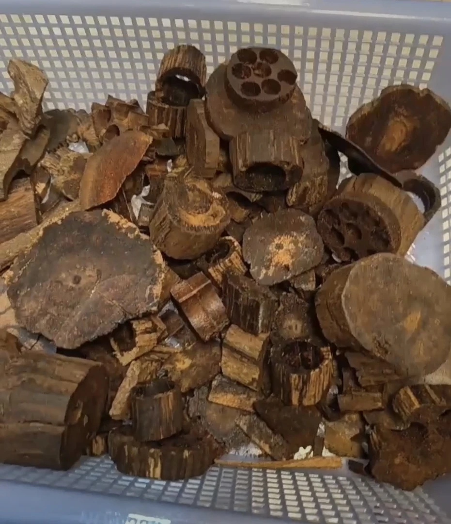 缅甸小叶降真香碎料，熏香好原料，一物一拍！