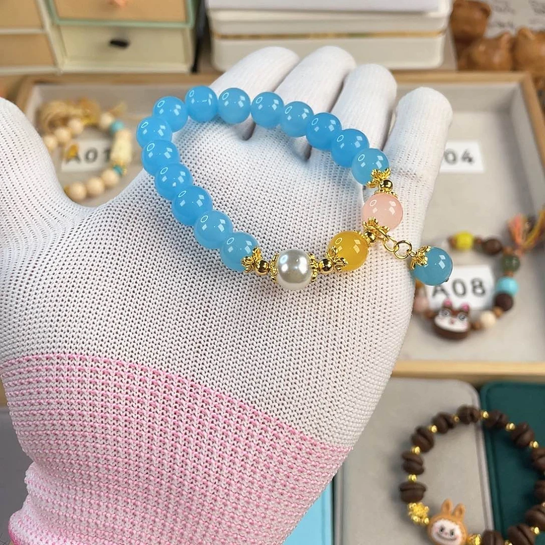 针钠钙石手饰合金A****珀