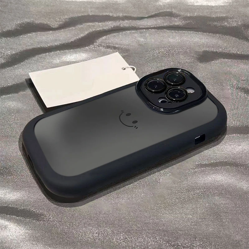 极简表情适用iphone16promax苹果1514P手机壳泡芙13p/1211全包