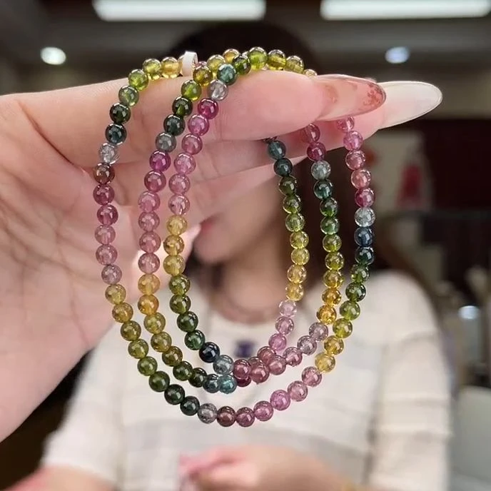 05440928/未镶嵌碧玺4mm+多圈多样性发货