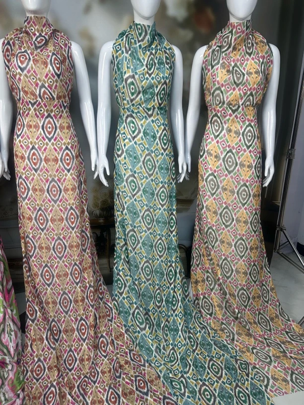 سىم يوللۇق گىرىپ 新款雪纺活动布料