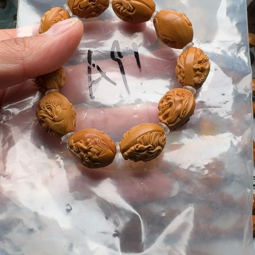 开***子橄榄核手串/手链橄榄核