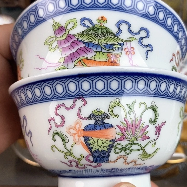 景德镇陶瓷藏式茶碗