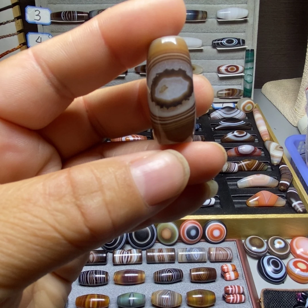 玛瑙/玉髓合金珠宝半成品