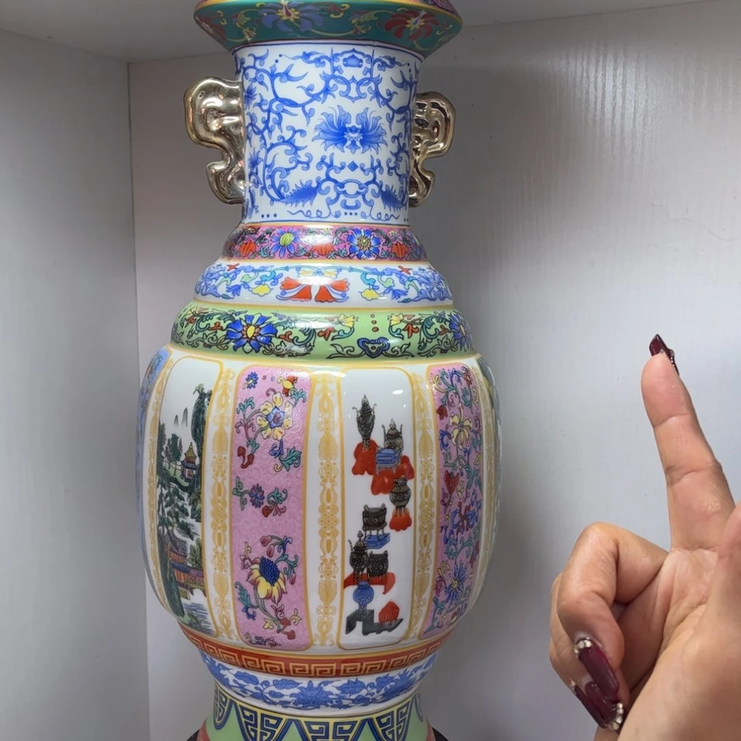 景德镇陶瓷花瓶摆件