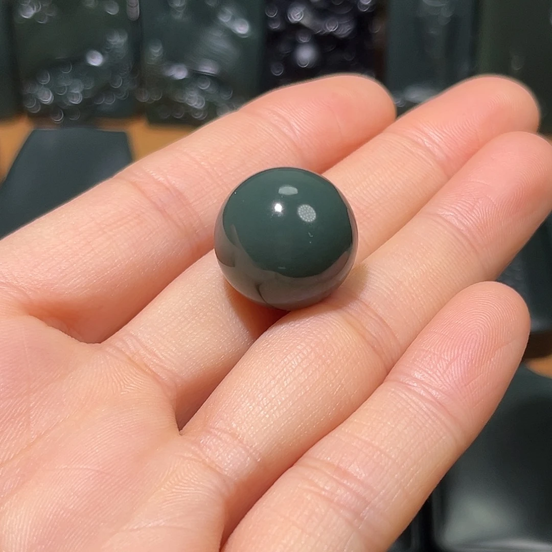 和田玉（青玉）未镶嵌颈饰18mm