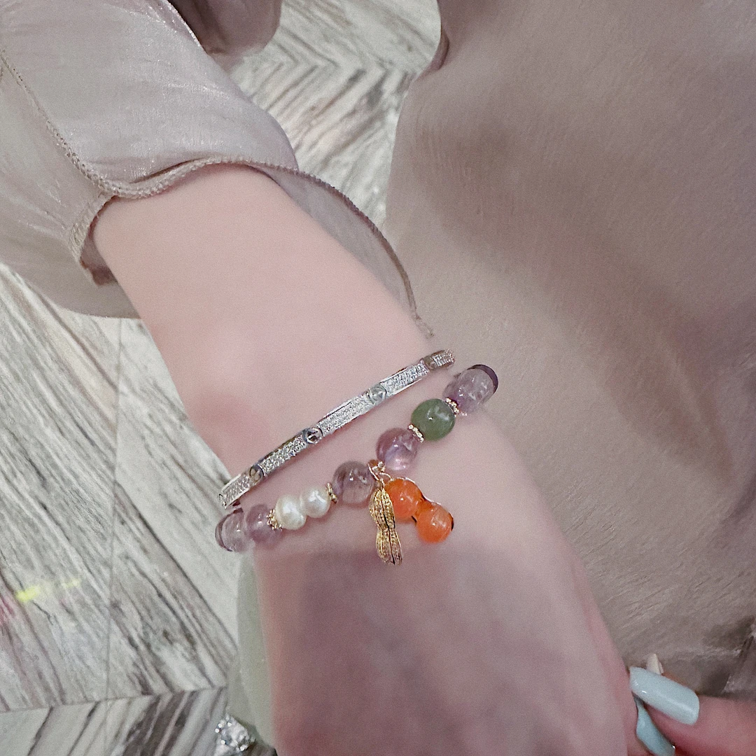 非金属珐琅手链 【好事花生】貔貅魔镜手链XP40851