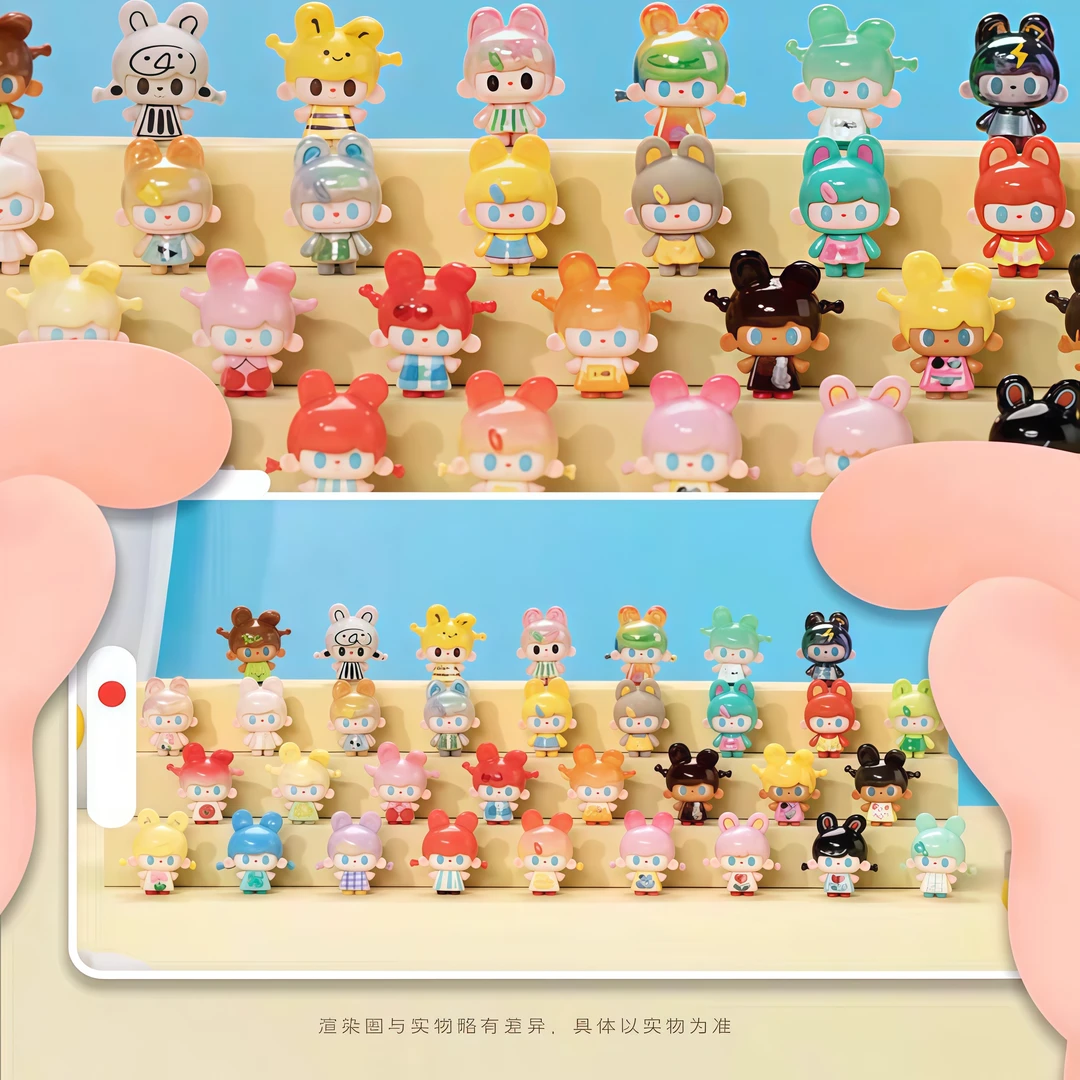 【拆盒】正版TUTUBEAR兔兔熊三代马蒂斯的夏天手办盲盒萌粒潮玩摆件