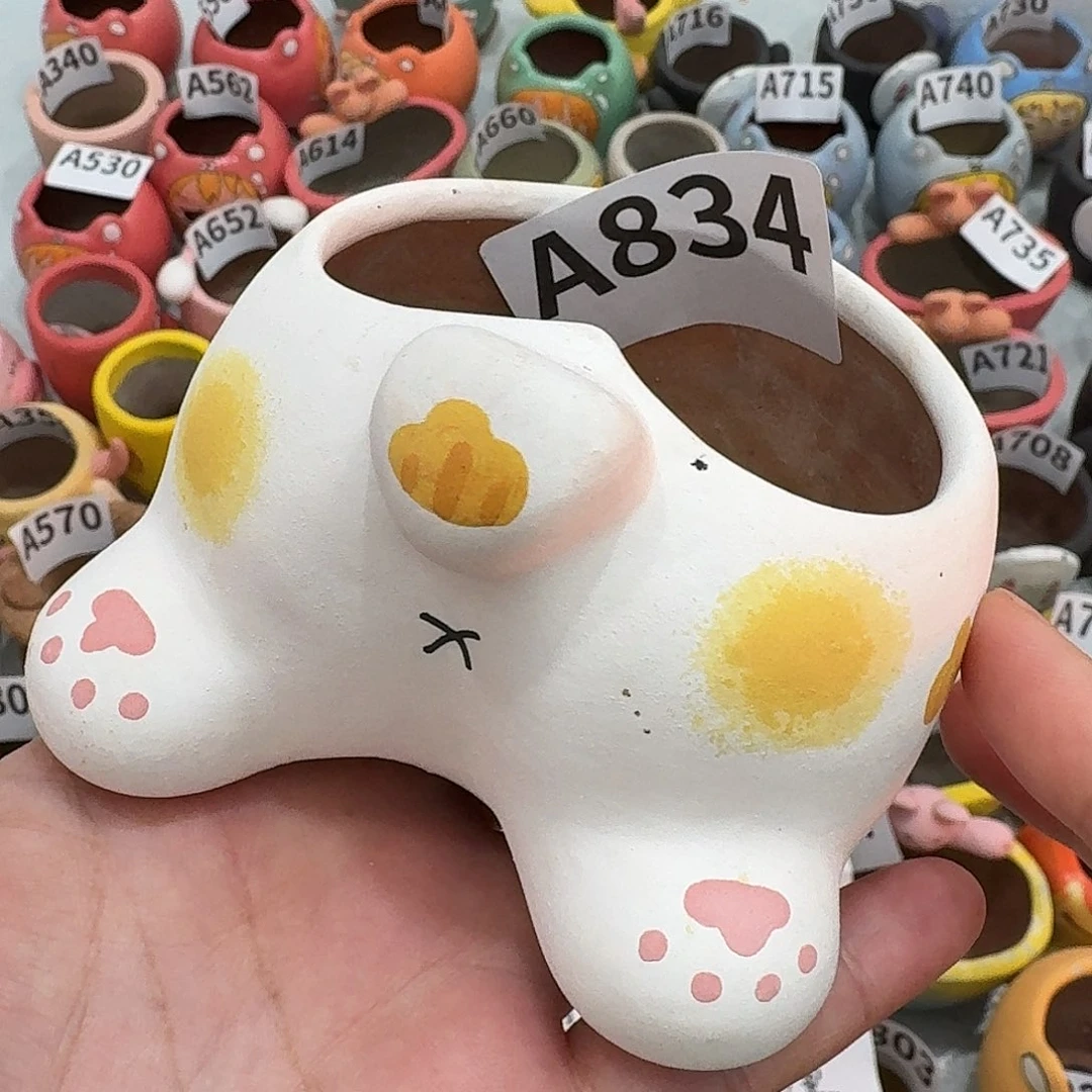 手工瑕疵多肉花盆