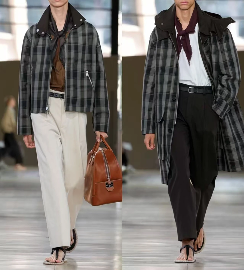 【53号】轻奢定制-秋冬奢潮简约小蜜蜂直筒休闲裤*C40