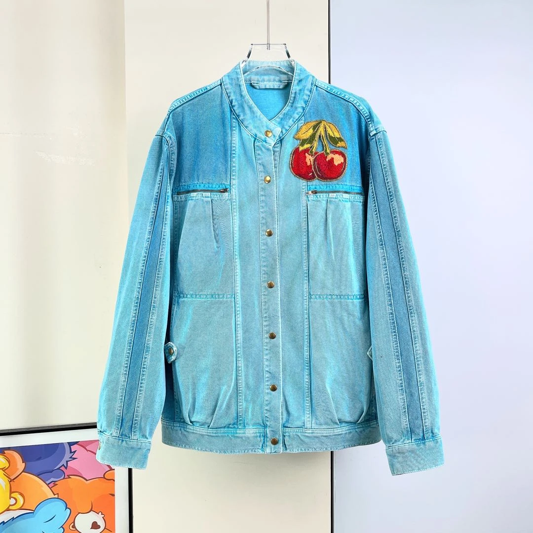 99新/Gucci /牛仔外套 /38码/Xsps12474