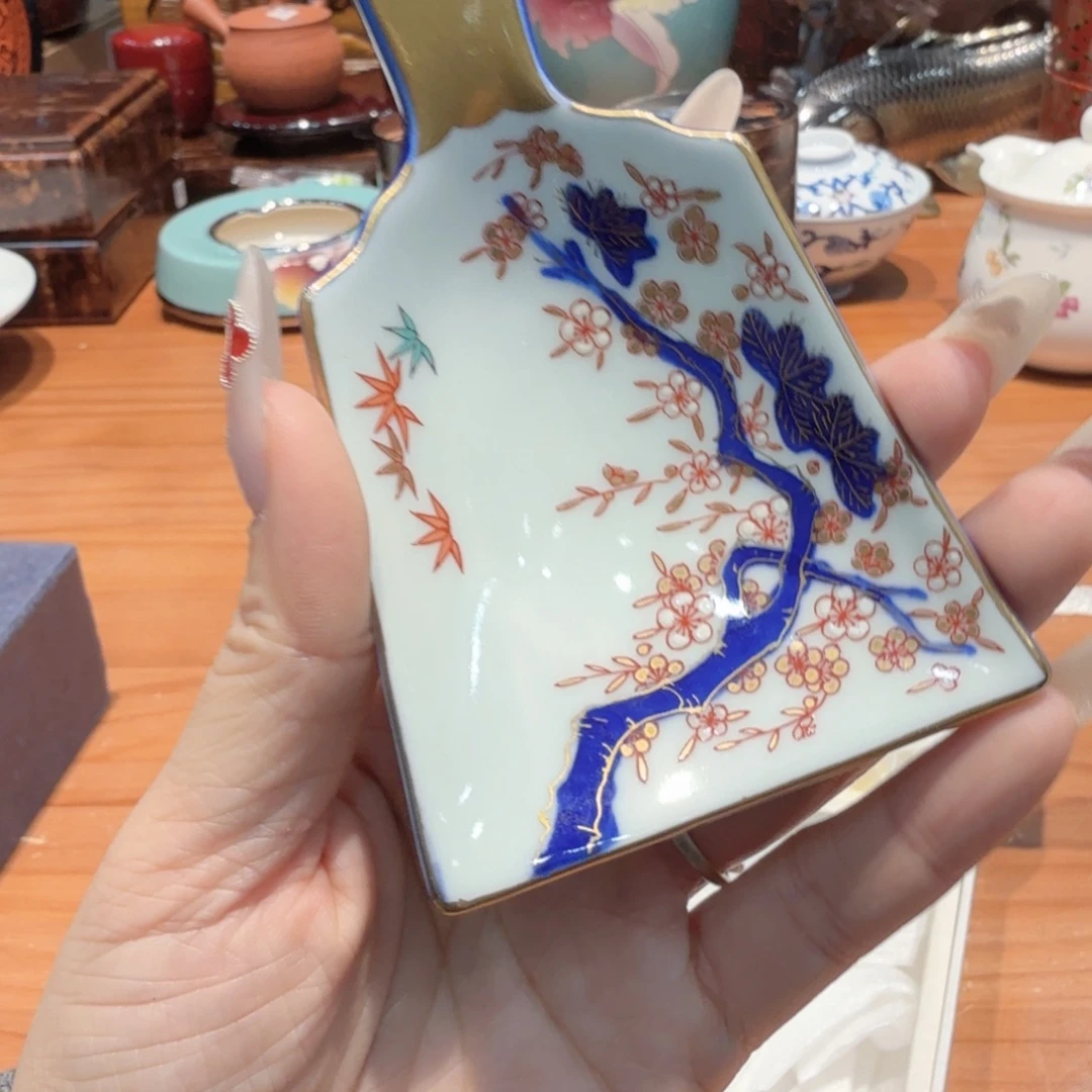 瓷片姗姗精品日瓷  漂亮   瓷器瓷片