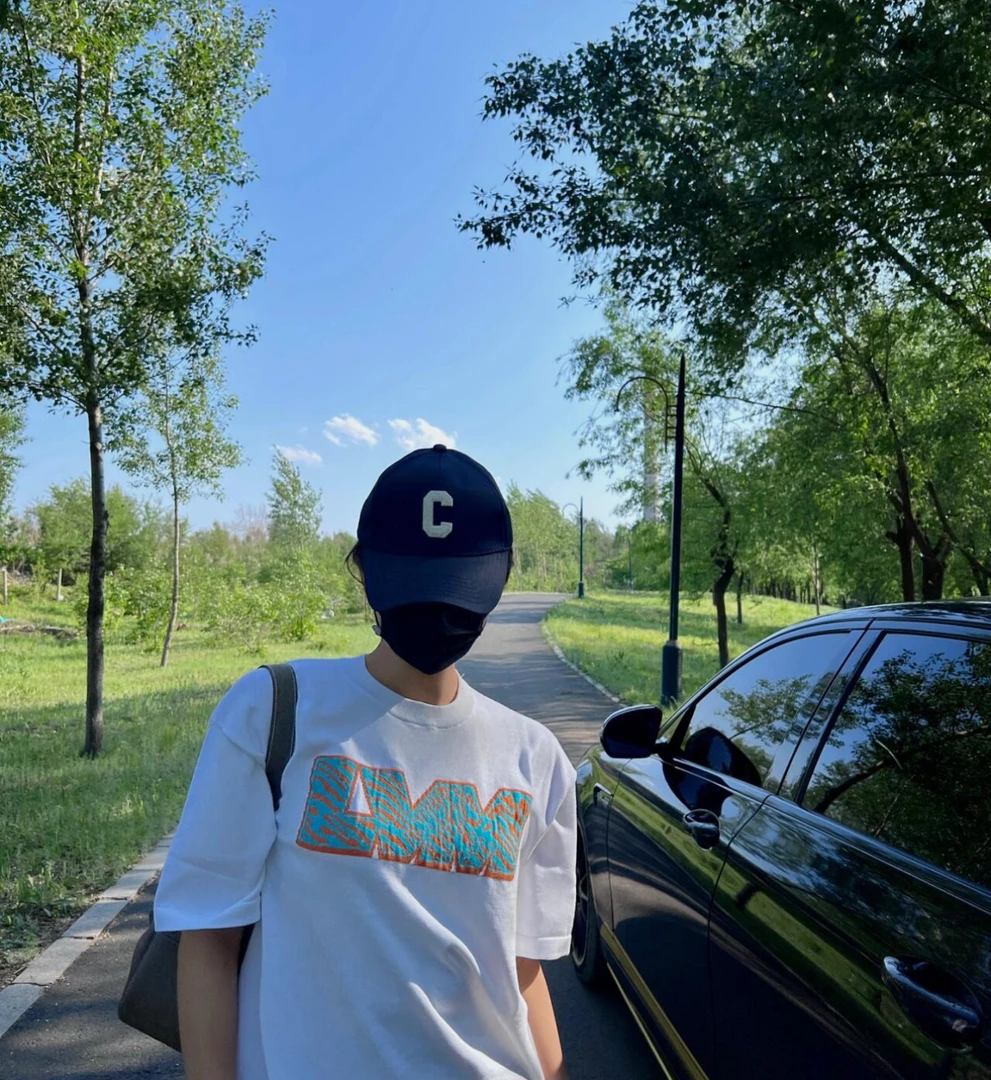 C字母棒球帽男女同款棒球帽