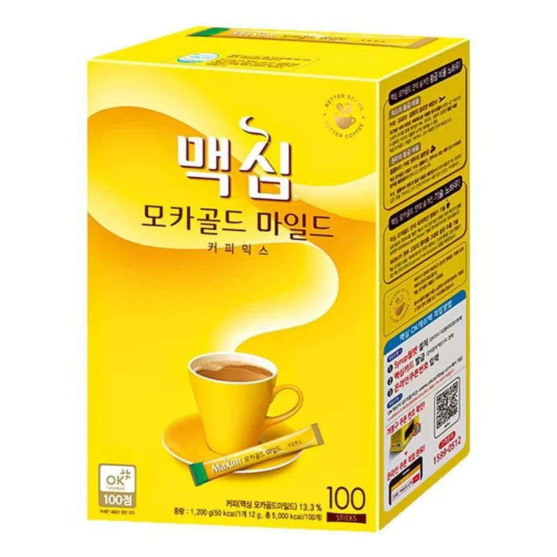 麦馨咖啡粉Maxim三合一韩国进口摩卡韩国咖啡速溶韩国咖啡