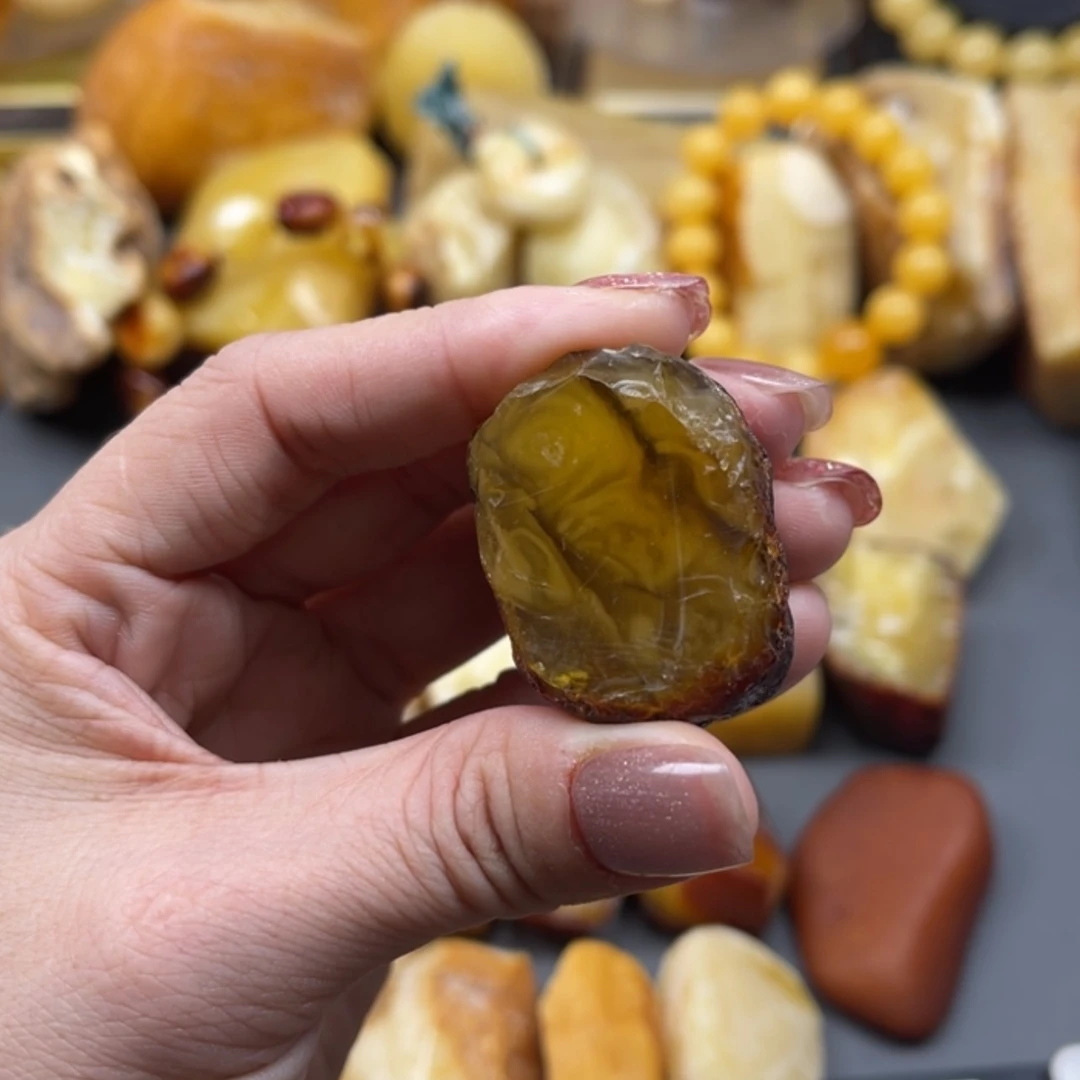 【闪购商品】未镶嵌定制琥珀天然琥珀蜜蜡原石