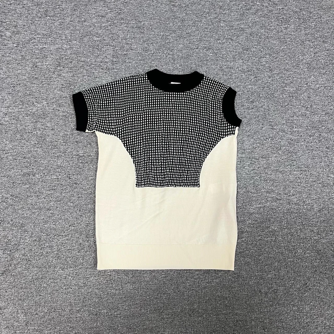 99新 Alexander McQueen/亚历山大·麦昆 loewe 针织 短袖