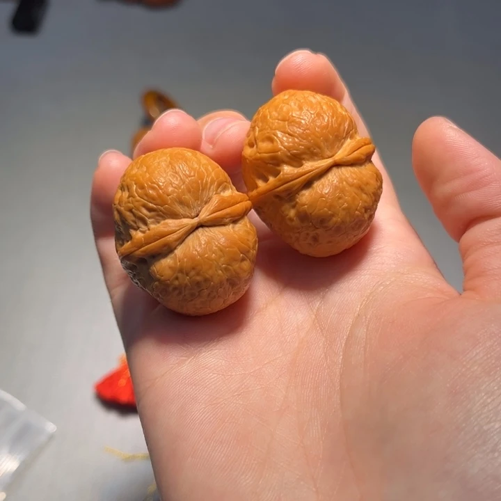 文玩核桃把件金丹元宝777