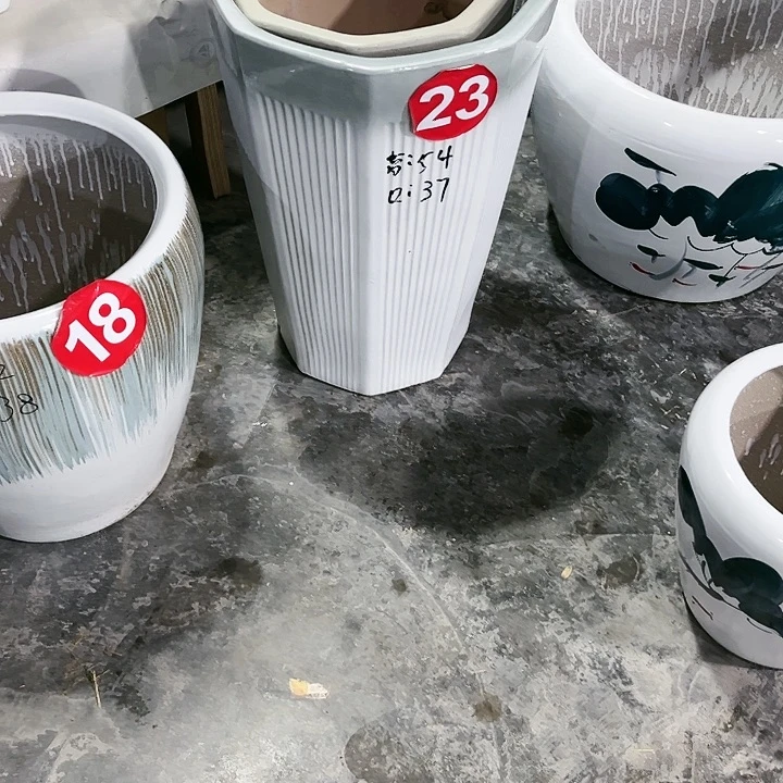 陶瓷花盆包邮包破损