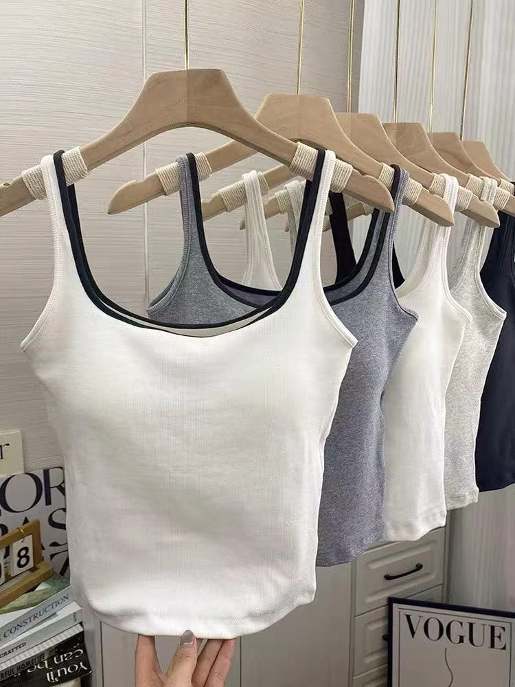 9046 夏季休闲百搭舒适背心（ABC通杯）