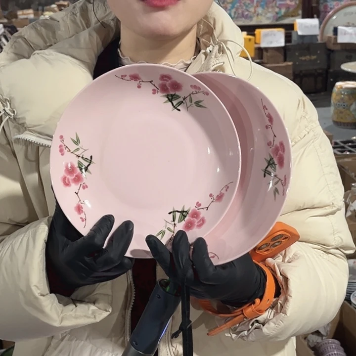 景德镇高温陶瓷A019一对