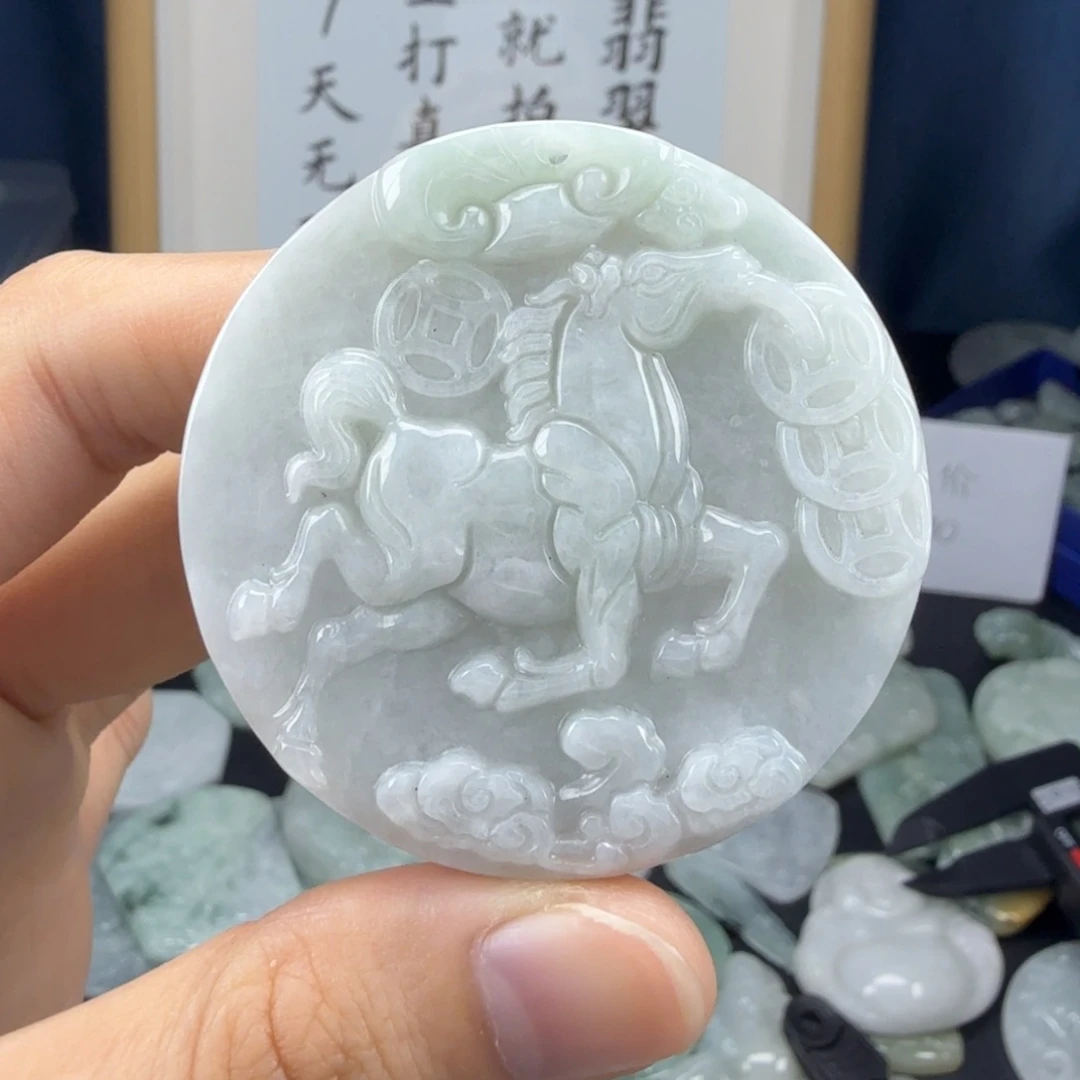 颈饰未镶嵌翡翠翡翠
