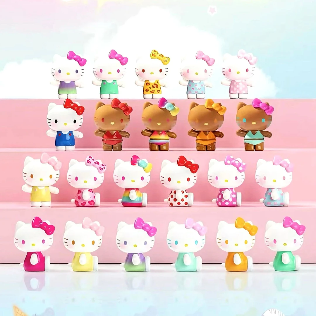 【拆袋】Hello Kitty 夏日彩虹糖系列萌粒盲盲袋