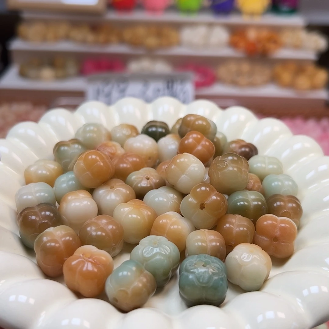 手串菩提根/象牙果瑕疵卡114左右敦煌柿子20颗有裂