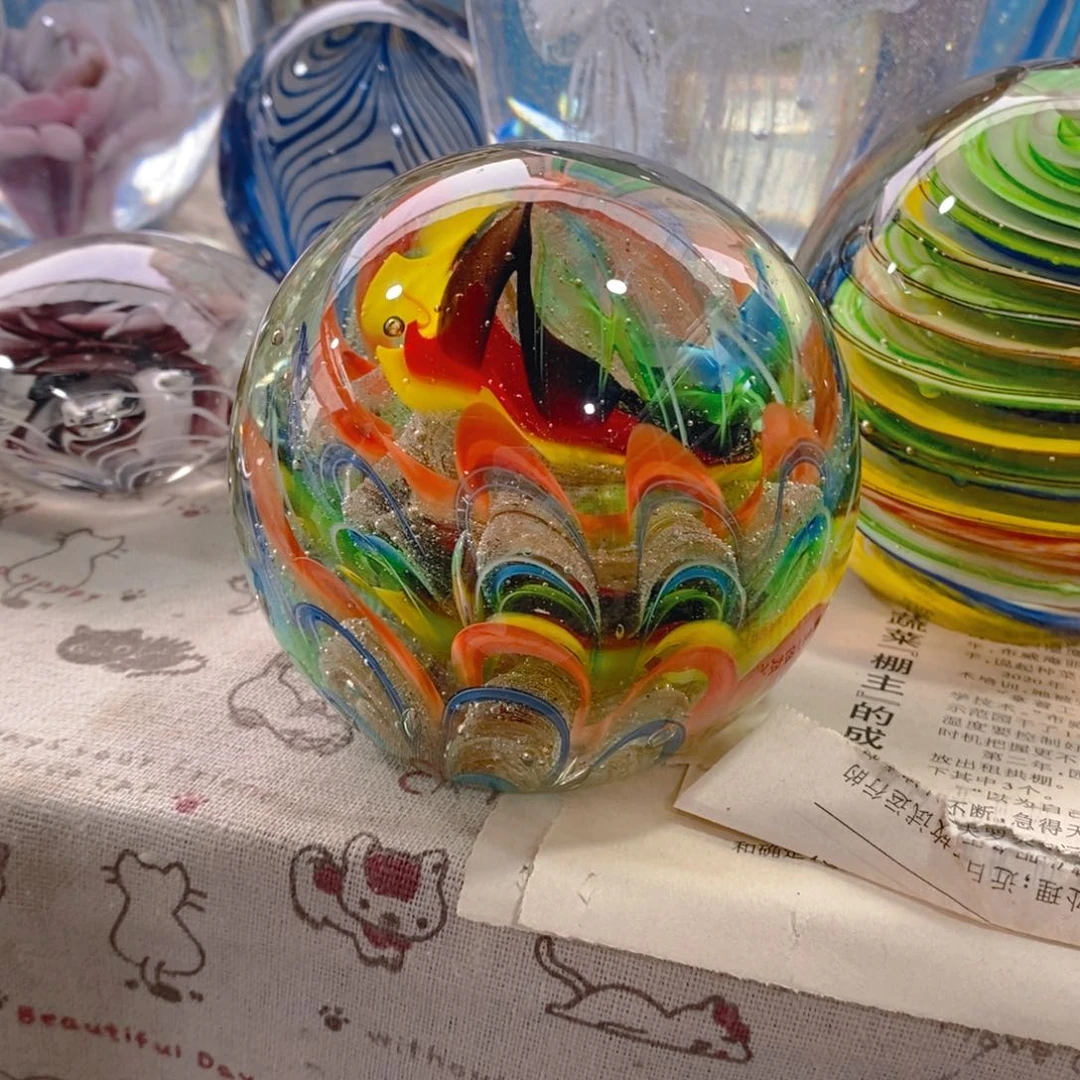 摆件淄博博山琉璃（瑕疵）