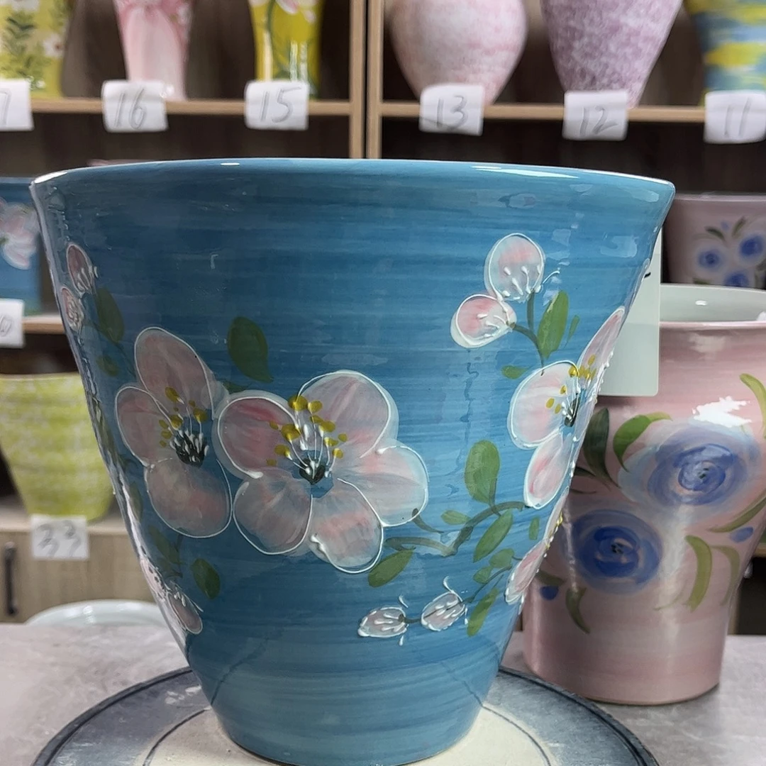 景德镇陶瓷花盆花盆