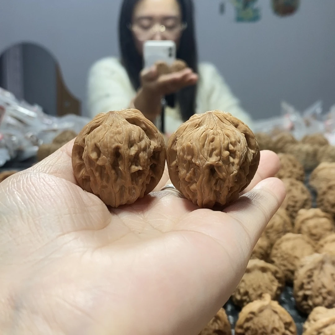 吊坠文玩核桃芭蕉扇34