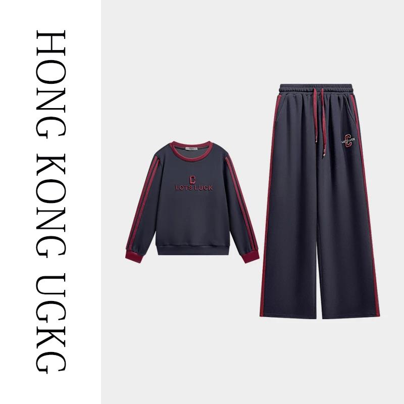 香港UG&KG-凤鸣朝阳休闲两件套装-73243ZH059