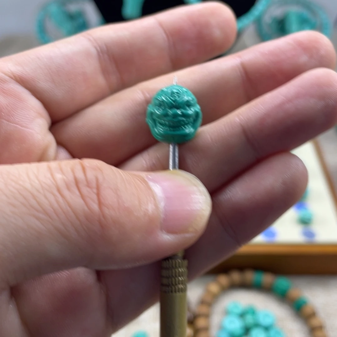 十堰手工雕刻配饰配珠，直径12