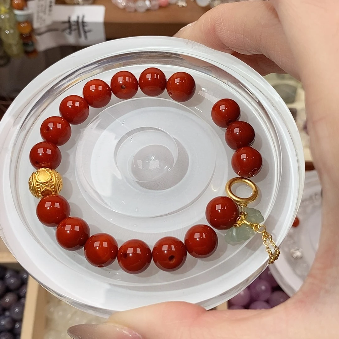 水晶手链未镶嵌小***了14.5