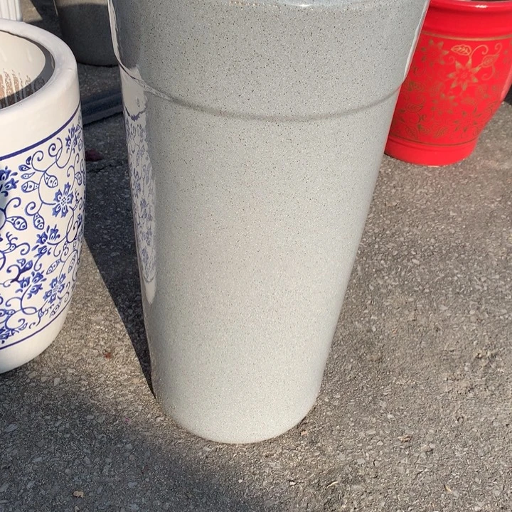花盆陶瓷高盆九尾狐