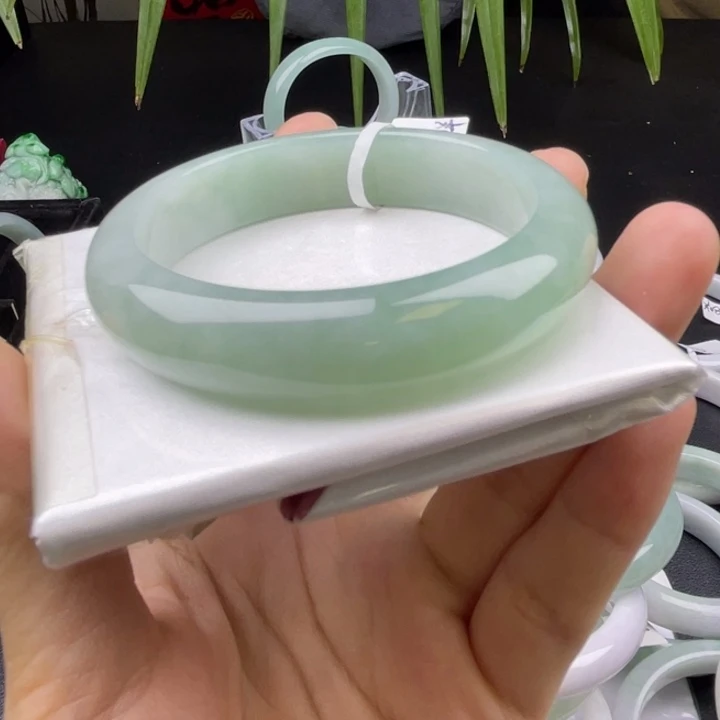 未镶嵌手链翡翠天然53