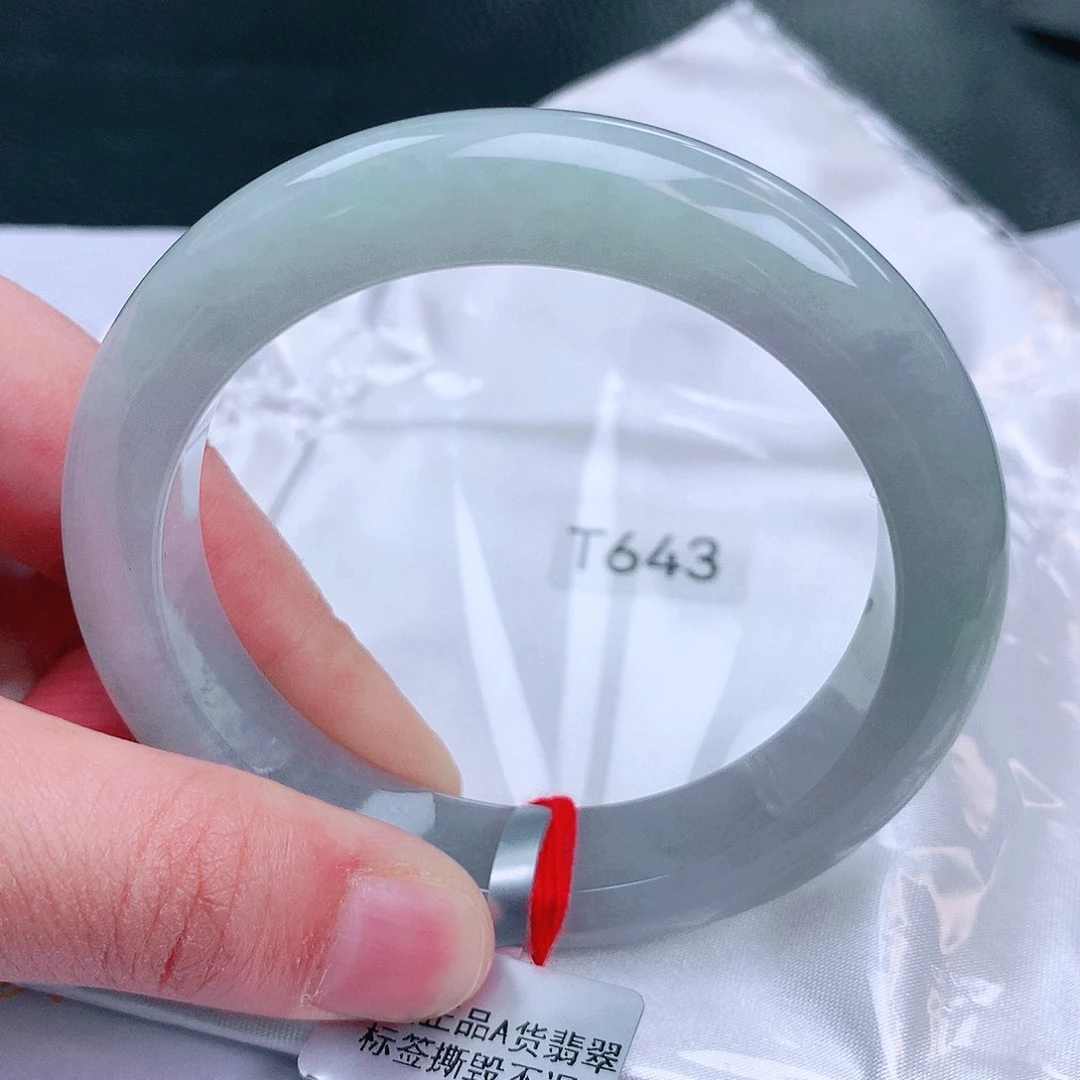 翡翠未镶嵌手镯缅甸天然a货翡翠手镯