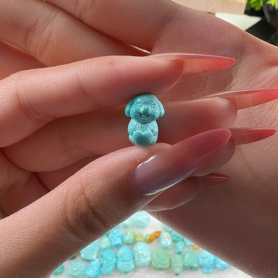 绿松石未镶嵌吊坠(不含链)