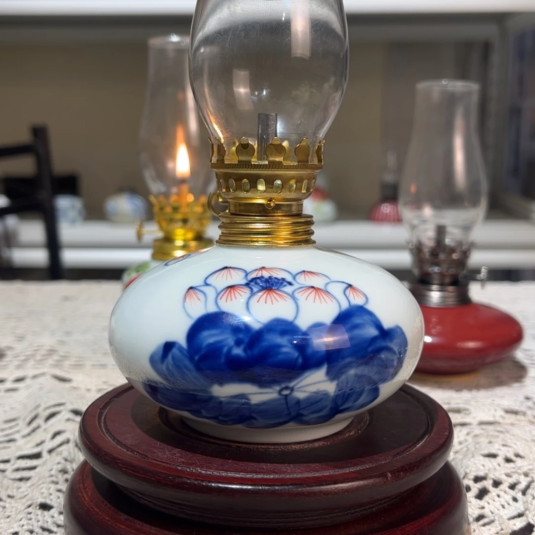 摆件景德镇陶瓷香薰灯